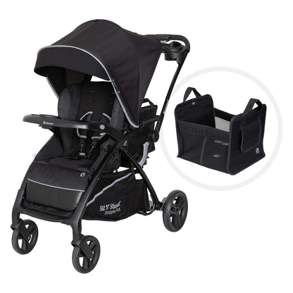 Baby Trend Sit N' Stand® Double 2.0 Stroller, Dash Black