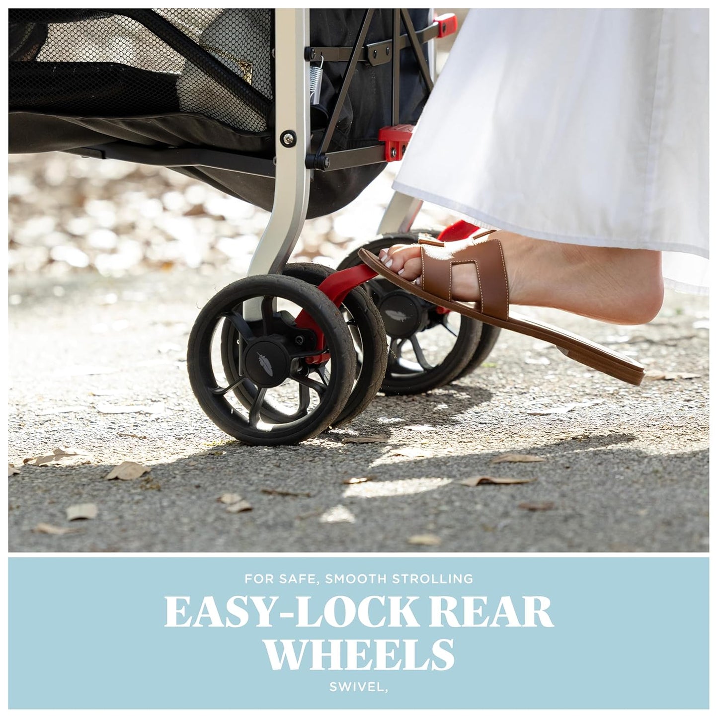 Baby Delight | Swerve Stroller | Lightweight | for Travel & Everyday | Multi-Position Recline | Compact Fold | Extra Storage | Tan