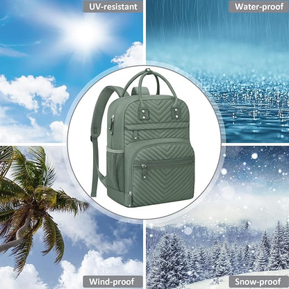 Tenot Diaper Bag Backpack Tote with Insulated Pockets for Men Baby Boys Girls Newborn Unisex Tactical Large Capacity, Multifunctional Waterproof Green