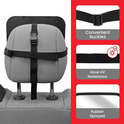 Baby Car Mirror, Shatterproof & Easy Assembled Crash Tested, 360° Rotation, Safety Car Seat Mirror for Rear Facing Infant with Wide Crystal Clear View