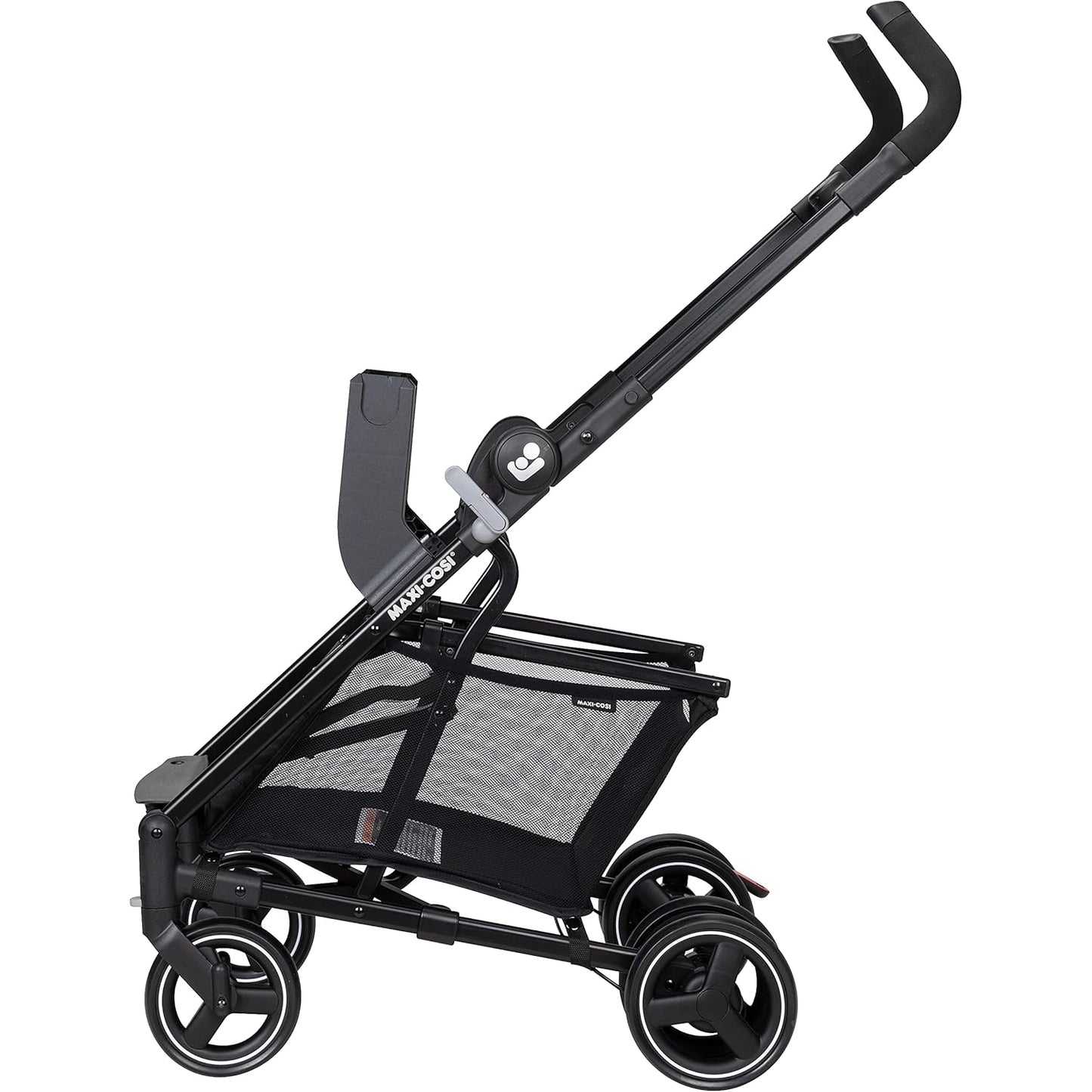 Maxi-Cosi Maxi-Taxi Xt Baby Stroller, Car Seat Caddy, Ultra Compact, Travel System with Ample Storage, Black,