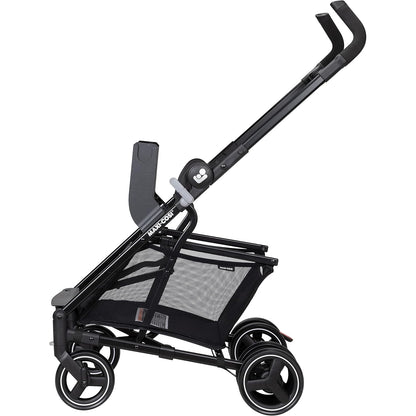 Maxi-Cosi Maxi-Taxi Xt Baby Stroller, Car Seat Caddy, Ultra Compact, Travel System with Ample Storage, Black,