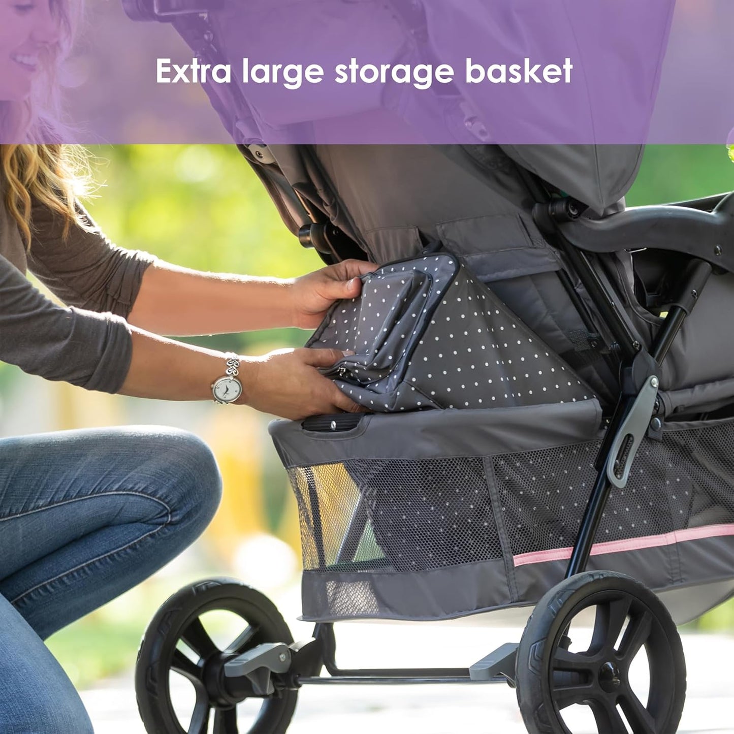 Baby Trend Stroller and EZ-Lift Infant Car Seat, EZ Ride Travel System, Dash Grey