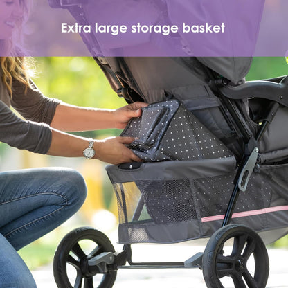 Baby Trend Stroller and EZ-Lift Infant Car Seat, EZ Ride Travel System, Dash Grey