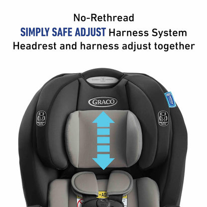 Graco® TriRide 3-in-1 Reclining Car Seat, Clybourne - Rear & Forward Facing Car Seat, Highback Booster, Adjustable Headrest