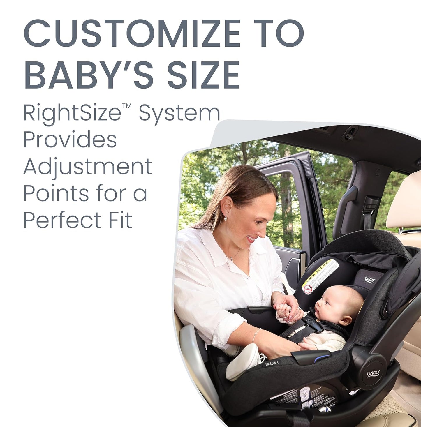 Britax Brook+ Modular Baby Stroller, Ultra-Lightweight Infant and Toddler Stroller with SafeWash Insert and 4 Ways to Stroll, Graphite Onyx