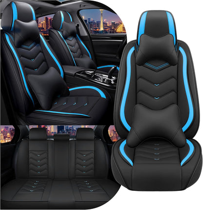 CTDS Car Seat Covers for MINI Convertible 2013-2026, Stylish Sport Seat Covers, Premium Nappa Leather Car Seat Cover. Automobile Seat Covers Sets.(Luxury 5 Seats/Beige)