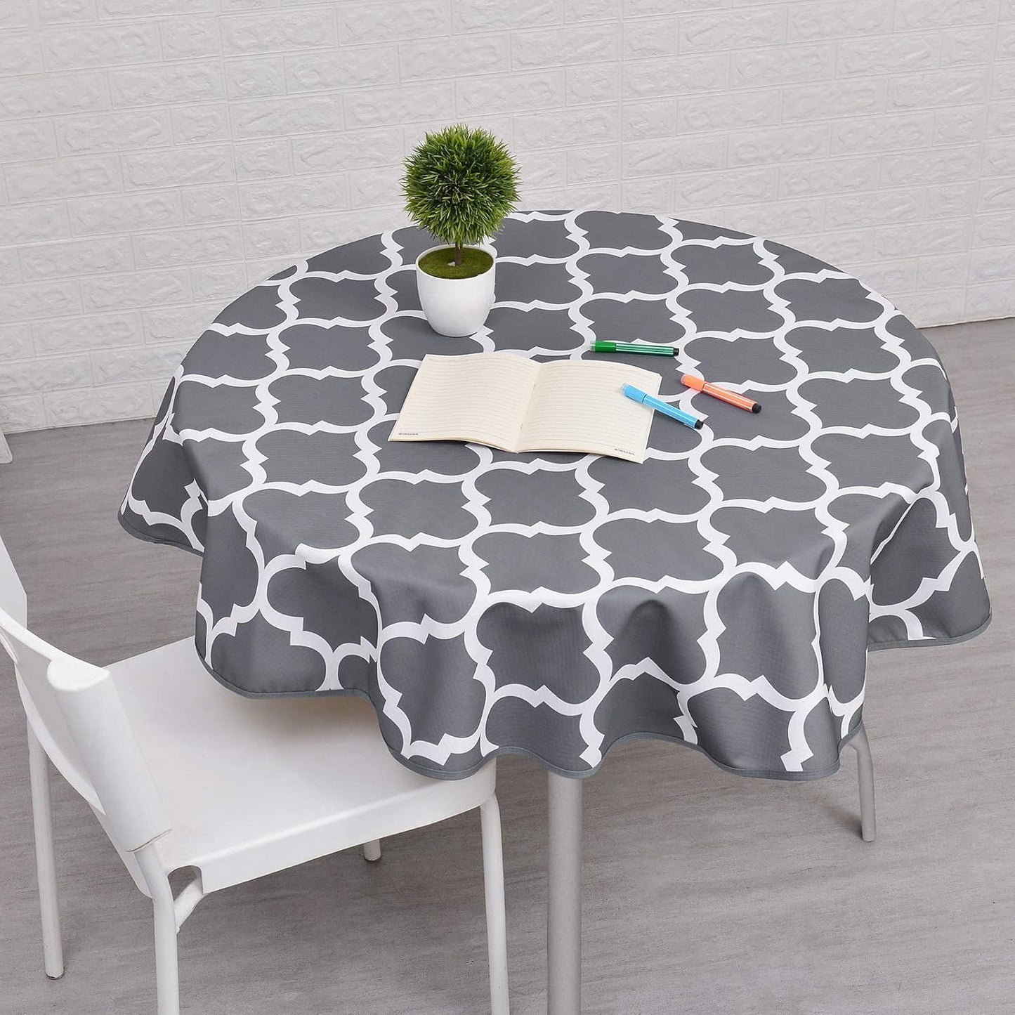 Splat Mat for Under High Chair/Arts/Crafts by CLCROBD, 51" Baby Anti-Slip Food Splash and Spill Mat for Eating Mess, Waterproof Floor Protector and Table Cloth