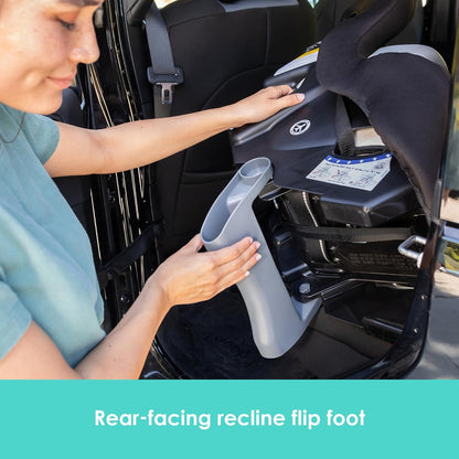 Baby Trend Trooper™ Slim 3-in-1 Convertible Car Seat, Dash Black – Slim Fit, 3-in-1 Growth Modes, Lightweight Design, Adjustable Comfort Padding