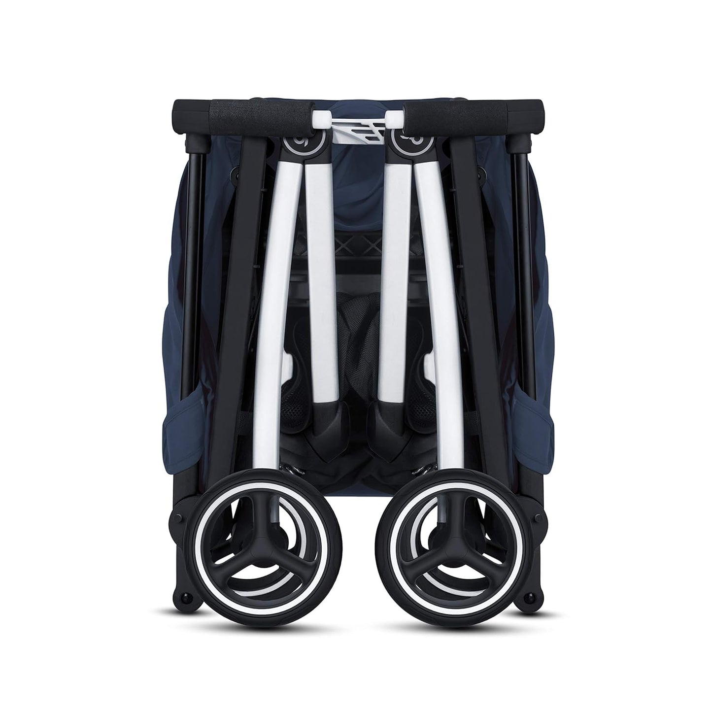 gb Pockit+ All-Terrain, Ultra Compact Lightweight Travel Stroller with Canopy and Reclining Seat in Velvet Black