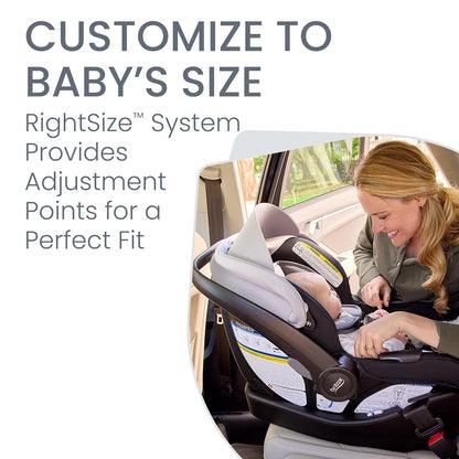 Britax Brook+ Modular Baby Stroller, Ultra-Lightweight Infant and Toddler Stroller with SafeWash Insert and 4 Ways to Stroll, Graphite Onyx