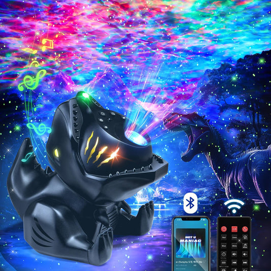 Staryou Sensory Lights Baby Sound Machine Night Light Projector Sensory Toys for Kids with Autism Toys for Boys 3-10 | 15 White Noise 3D Films 31Colors Night Light for Kids, Fidget Toys for Kids