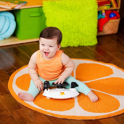 Bright Starts Little Speedster 3-in-1 Car Walker, Red Racer, Baby Activity Walker for Boys and Girls, 6 Months+