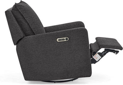 babyGap Harlowe Power Recliner with USB-A and Type-C Ports by Delta Children - Greenguard Gold Certified – Stain-Resistant Performance Fabric is Oeko-TEX Standard 100 Certified, Sand