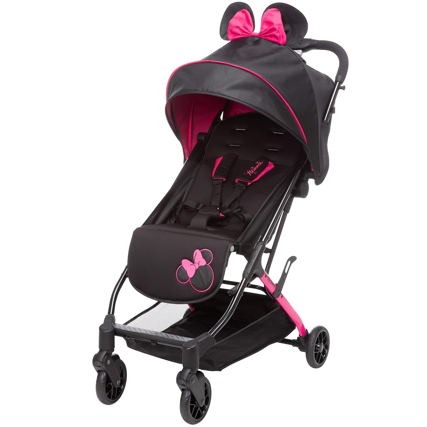Disney Mickey Mouse Teeny Ultra Compact Stroller, Let's Go Mickey!, Black