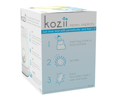 Kiinde Kozii Baby Bottle Warmer and Breast Milk Warmer for Warming Breast Milk, Infant Formula and Baby Food