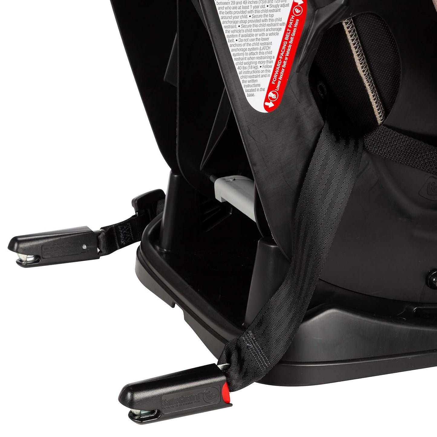 Maxi-Cosi Pria Max 3-in-1 Convertible Car Seat, Infant to Toddler Car Seat, ClipQuick Magnetic Chest Clip, Quick-Install Latch, Machine-Washable Cover, 5-100 lbs, Oyster Shell
