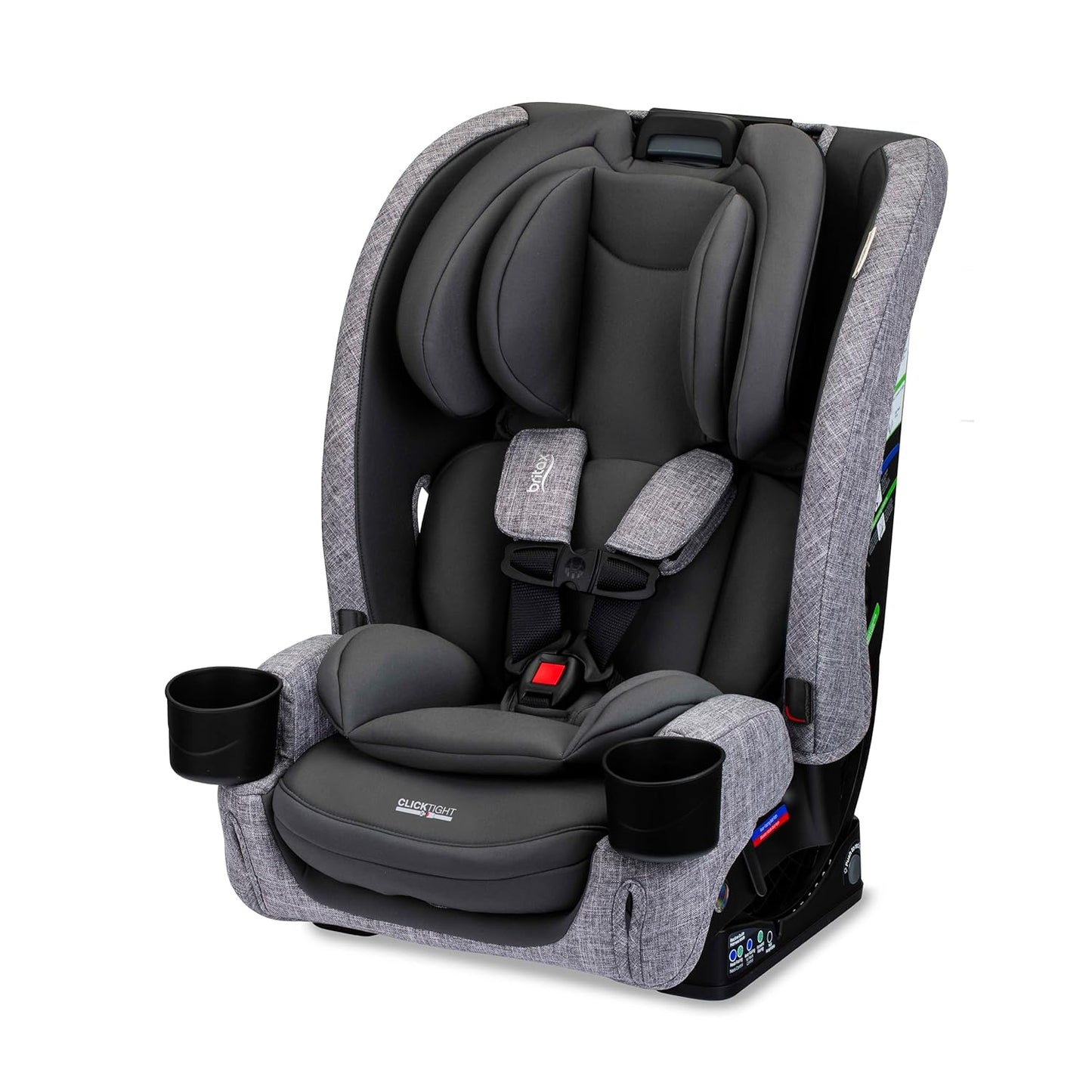 Britax One4Life All-in-One Car Seat, Up to 10 Years of Use, Rear Facing, Forward Facing, & Booster Modes, Extended Rear-Facing, ClickTight Installation & Breathable SafeWash Fabrics — Teak