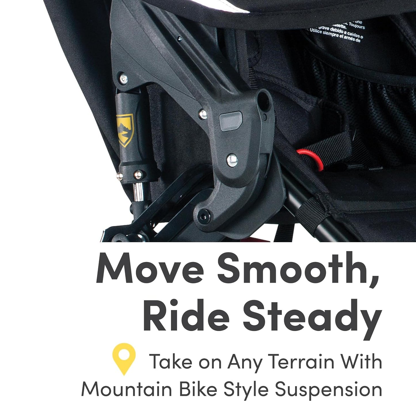 BOB Gear Revolution Flex 3.0 Duallie Jogging Stroller, Double Stroller, Graphite Black