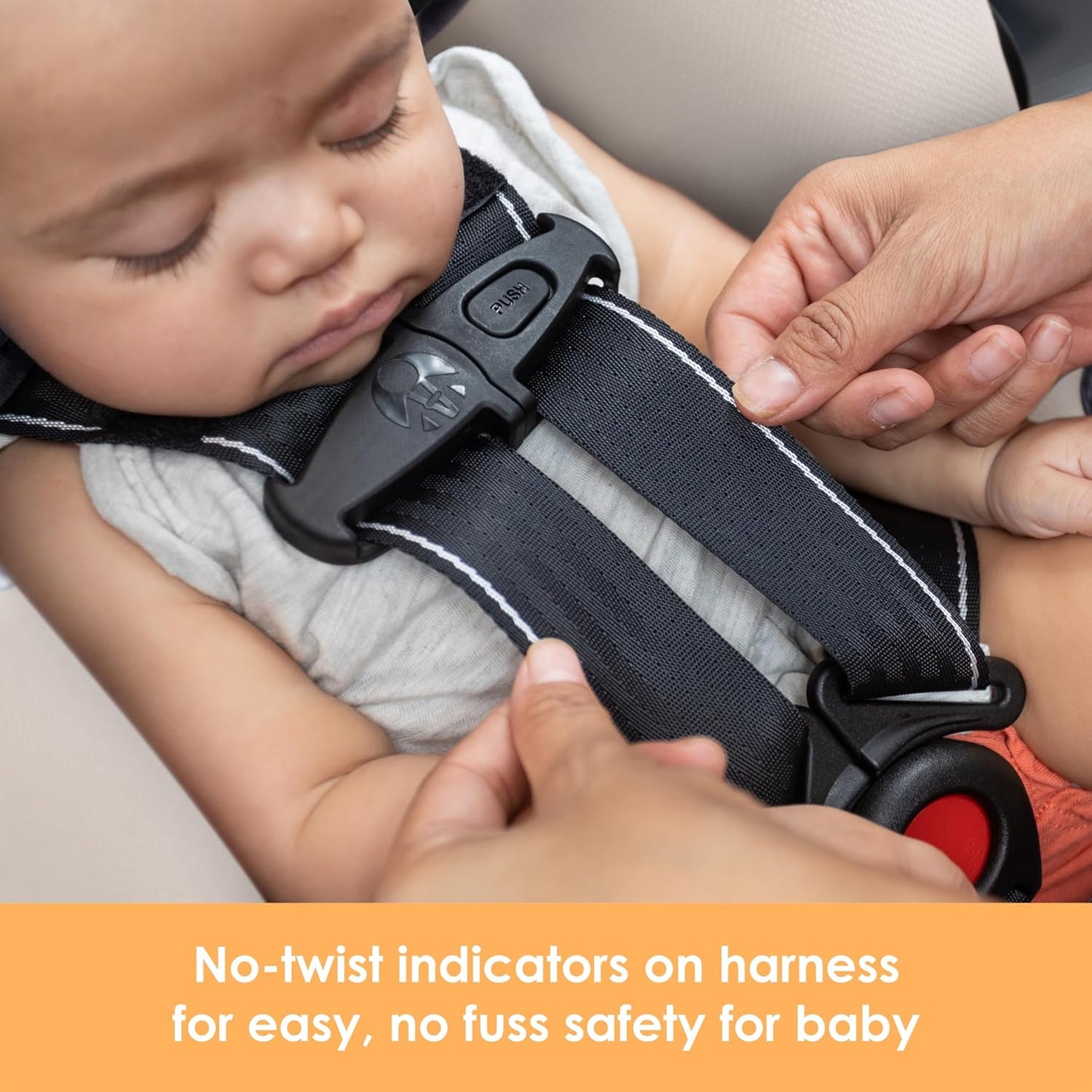 Baby Trend EZ-Lift™ PRO Infant Car Seat, Dash Tan – Lightweight Premium Carry, Plush Infant Cushioning, Adjustable Harness Support