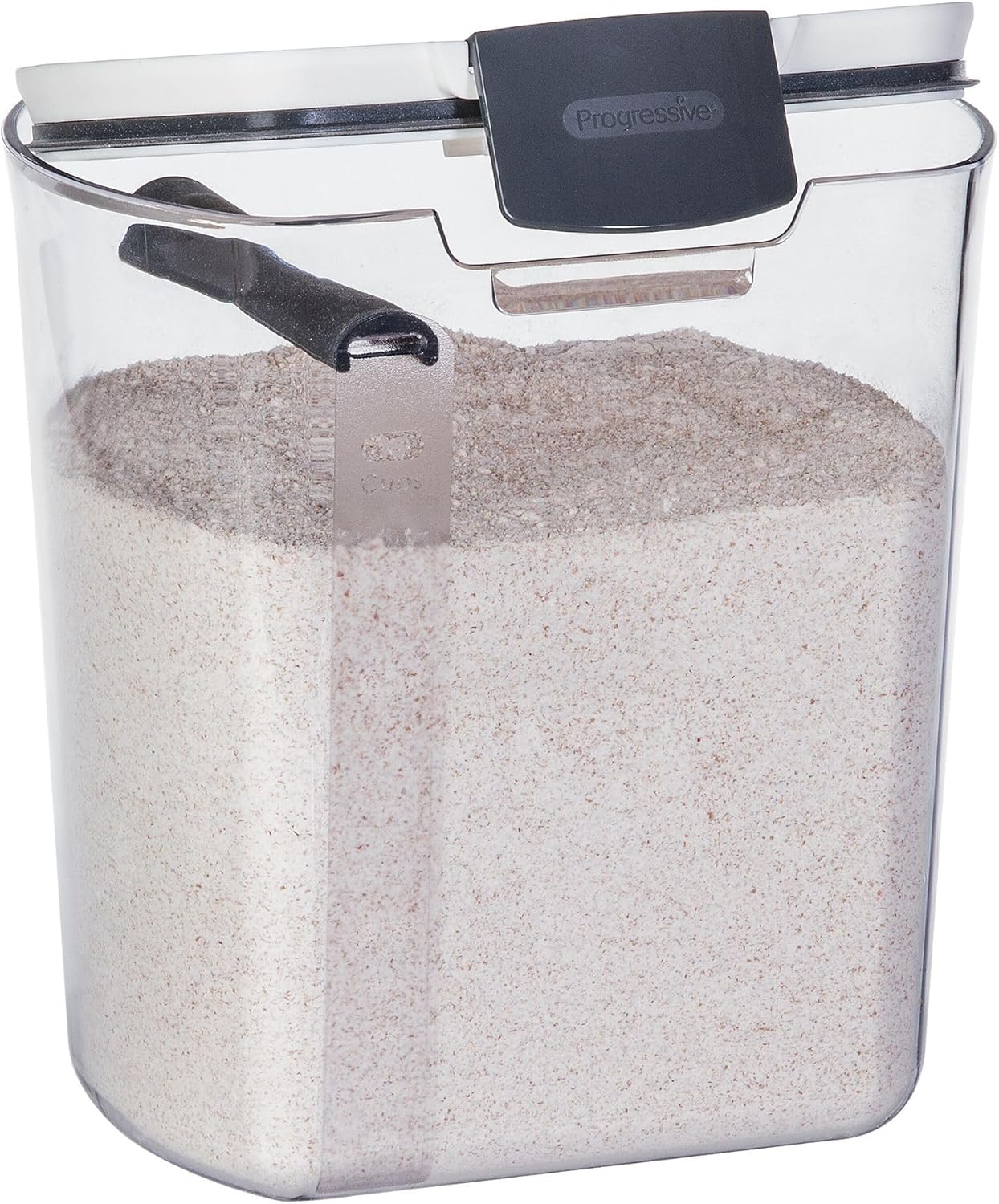 ProKeeper 1 Quart Airtight Powdered Sugar Storage Container – Grey, BPA-Free Plastic