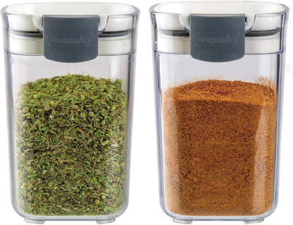 ProKeeper 1 Quart Airtight Powdered Sugar Storage Container – Grey, BPA-Free Plastic