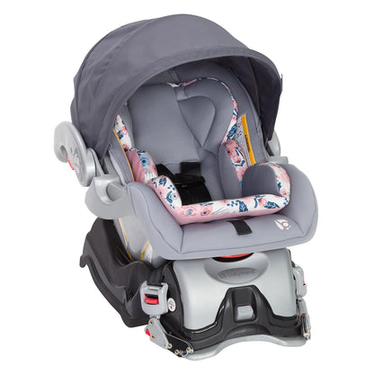 Baby Trend EZ Ride 35 Travel System, Stroller and Infant Car Seat Combo, Doodle Dots - Lightweight and Foldable Compact Design with One Hand Fold and Adjustable Handle