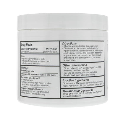 Dr. Talbot's Baby Diaper Rash Ointment - 2 oz - Zinc Oxide Skin Protectant with Peruvian Balsam - Treats and Prevents Rash