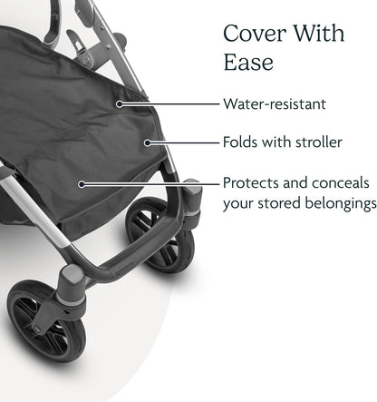 UPPAbaby Basket Cover for Vista (2015-2019) Stroller/Protects and Conceals Belongings/Easy Attachment and Access/Water-Resistant Material