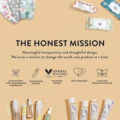 The Honest Company Eczema Soothing Therapy Cream and Skin Protectant, Naturally Derived, Gentle for Baby, Prebiotics Colloidal Oatmeal, 7 oz
