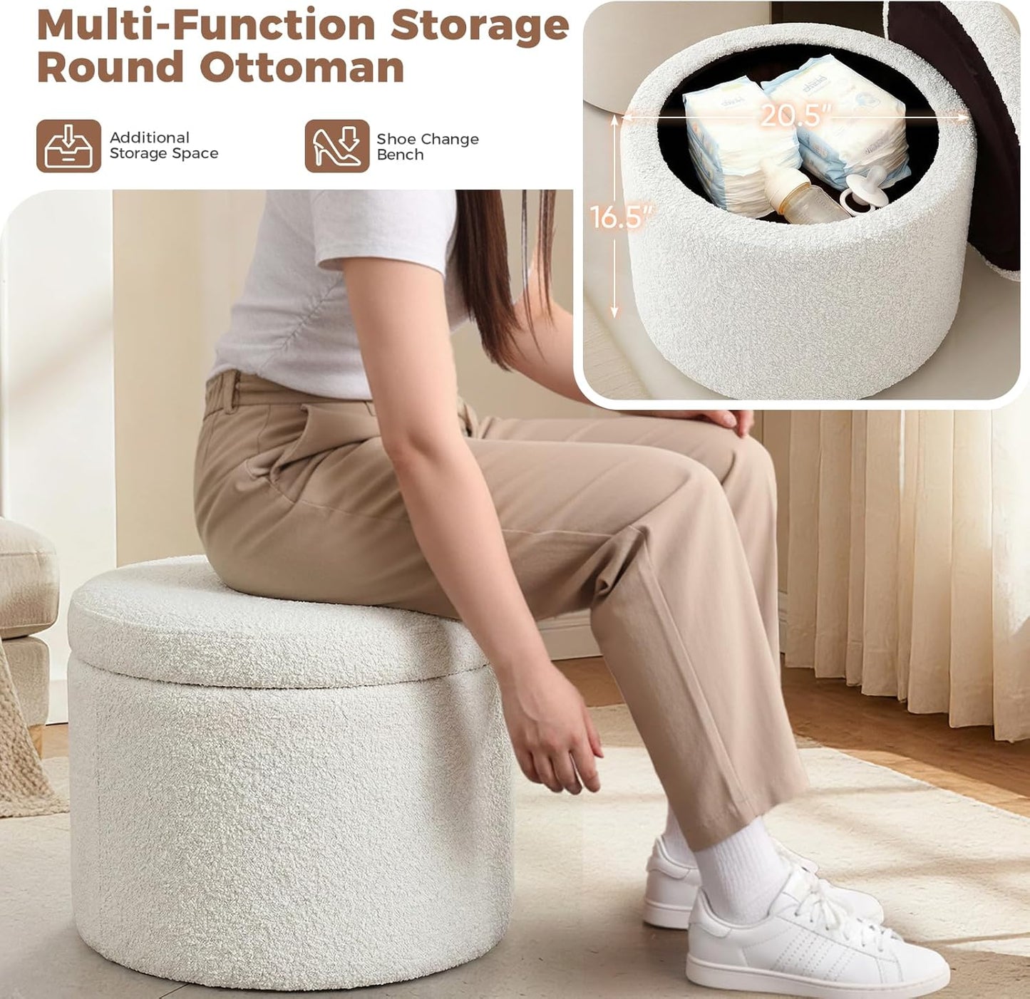 Power Glider Recliner Nursery Chair w/USB Ports, Soft Chenille Glider Rocking Chair with Ottoman, Swivel Glider Chair with Lumbar Pillow for for Nursery, Blue