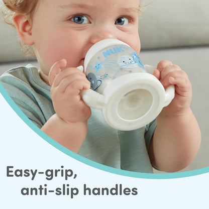 NUK Mickey Mouse Large Learner Cup 10oz 2pk – BPA Free, Spill Proof Sippy Cup