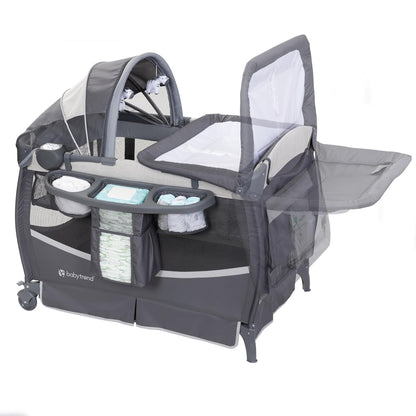 Baby Trend Lil' Snooze Deluxe II Nursery Center, Twinkle Twinkle Little Moon