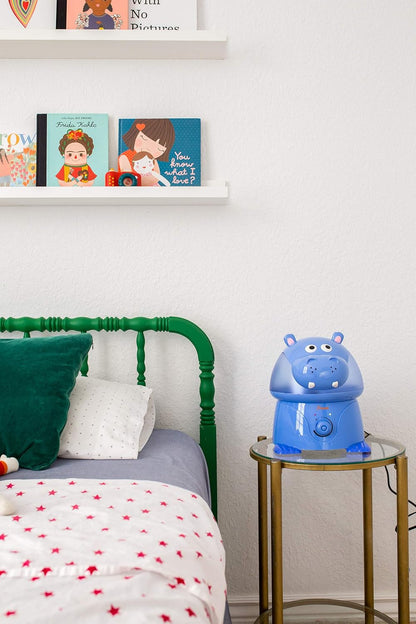Crane Cute Animal Humidifier for Kids Bedroom and Nursery, Ultrasonic Cool Mist, 1 Gallon, Auto Shut Off, Cool Mist Humidifier