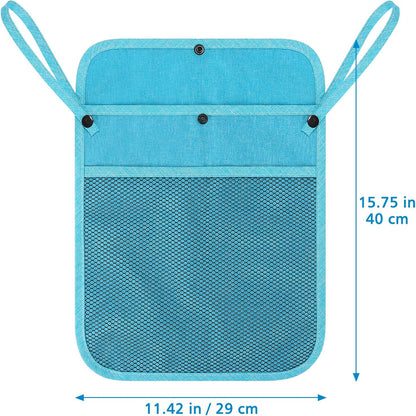 Accmor Universal Stroller Organizer, Mesh Bag Fits for Uppababy, Nuna, Britax, Doona Strollers, Non-Slip Adjustable Stroller Mesh Cargo Net Storage Caddy Accessories