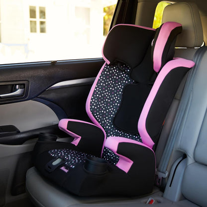 Disney Baby MagicSquad 3-in-1 Harnessed Booster Car Seat, Minnie Dot Party