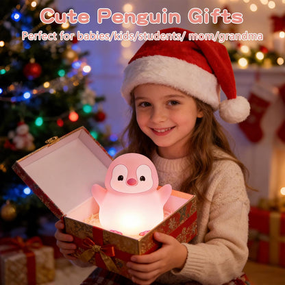Cute Panda Night Light with White Noise, Sound Machine for Baby Sleeping Aid ,Toddler Sleep Trainer 4 Soothing Sleep Sounds,Timer/Dimmable Nursery Silicone Night Light, Cute Gifts for Kids Boys/Girls
