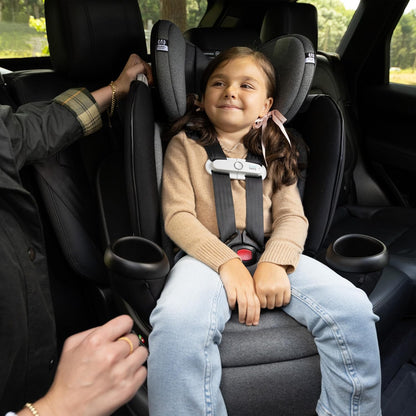 Evenflo Gold Revolve360 Extend All-in-One Rotational Car Seat with SensorSafe (Onyx Black)