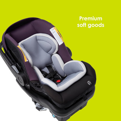 Baby Trend Secure-Lift Infant Car Seat, Dash Black – Compact Lightweight Carrier, Infant Comfort Cushioning, Adjustable Harness Fit
