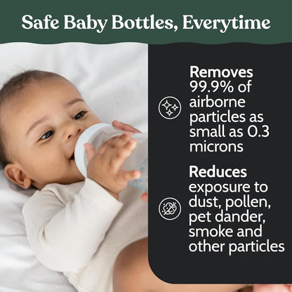 Roobi Descaling Solution Compatible with Baby Brezza. Specially Formulated to Clean & Descale Baby Appliances. Up to 2 Uses per Bottle, 2 Pack. Carbon Neutral.
