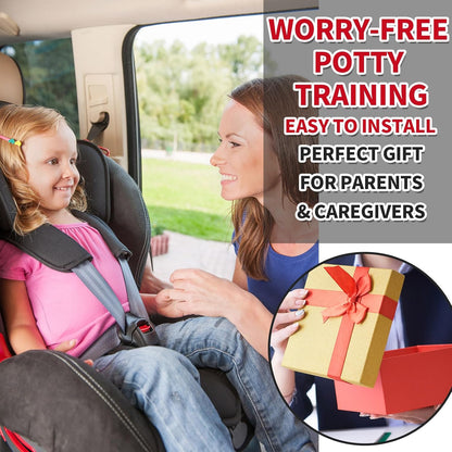 HunnmingRe 2 Pack Floral Car Seat Protector for Potty Training Waterproof Piddle Pad Cover from Spillages Nappy Leaks Toilet Training Anti Slip Backing Strollers Carseat Liner for Toddlers Babies