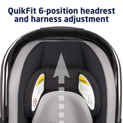 Maxi-Cosi Peri 180 Rotating Infant Car Seat, Baby Car Seat Rotating Carseat, Swivel Car Seat, Onyx Wonder