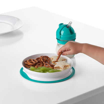 OXO Tot Stick and Stay Suction Plate - Blossom