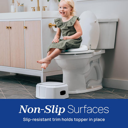 Chicco Toddler Training Toilet with Flip-Up Seat and Lid, Easy-Clean Surfaces, Adjustable Soft-Flex Spray Shield, Flashing Lights and Flushing Sounds, For children up to 60 lbs.