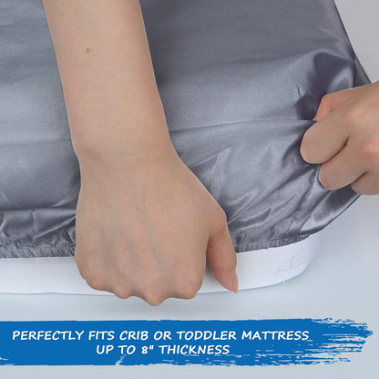 Bassinet Sheets for Baby Boy Girl, Satin Bedside Sleeper Sheets to Fit Mika Micky&Baby Delight&Dream On Me&Baby Joy Bassinet, Bassinet Sheet for Baby Hair (33"x20"x5") Silk Bassinet Sheets, Grey