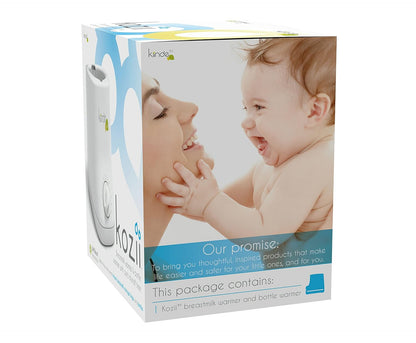 Kiinde Kozii Baby Bottle Warmer and Breast Milk Warmer for Warming Breast Milk, Infant Formula and Baby Food