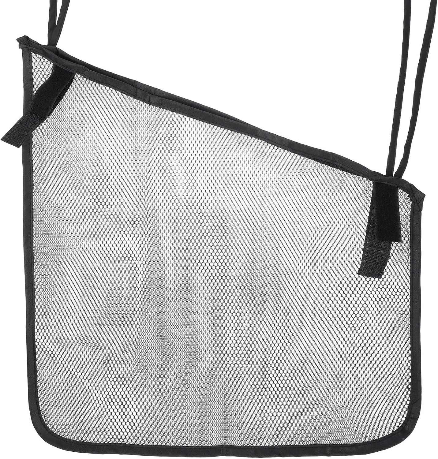 Thinp Stroller Sling Side Bag, Universal Stroller Organizer Cargo Net Strollers Caddy Mesh Storage Bag Strollers Accessories Fits for Nuna, Uppababy, Minu, Butterfly (Black)
