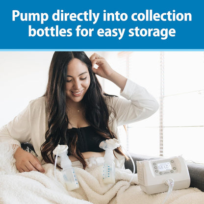 Dr. Brown's Breast Milk Collection Bottles with Storage Caps, Breast Pumps Compatible, Collect, Store, and Keep Milk Fresh, BPA Free – 4-Pack