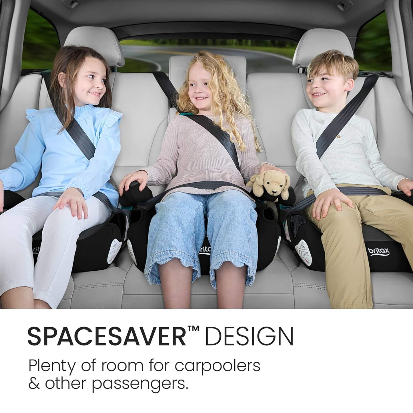 Britax Skyline 2-Stage Belt-Positioning Booster Car Seat, Dusk - Highback and Backless Seat
