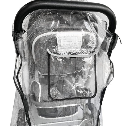 Double Stroller Rain Cover,Rain Cover for Double Tandem Stroller,Big Size Universal Rain and Wind Cover